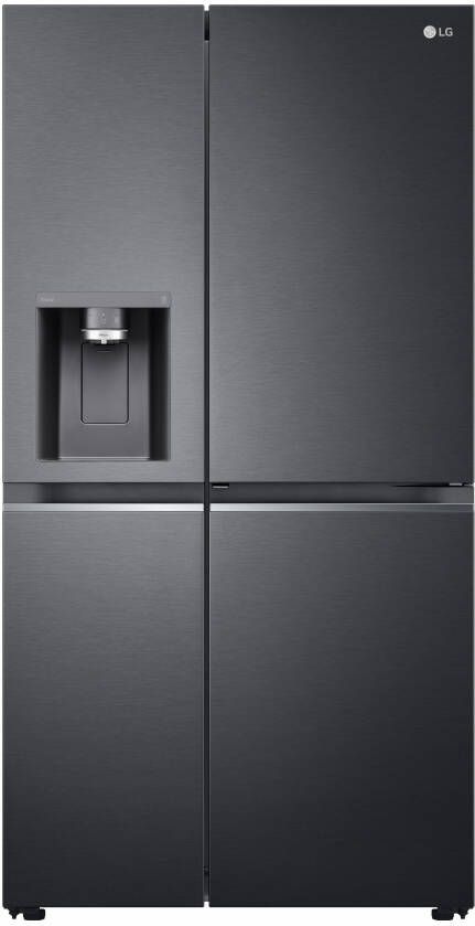 LG GSJV91MCAE Amerikaanse koelkast Zwart