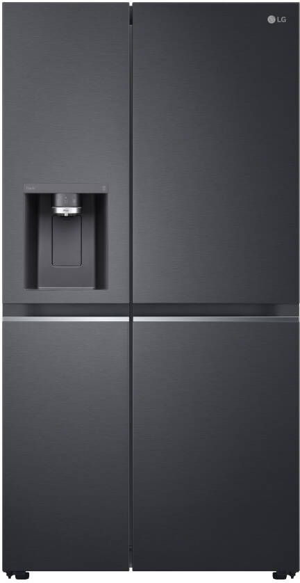 LG GSLV91MCAD Amerikaanse koelkast Zwart