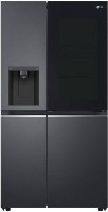 LG GSXV81MCLE Amerikaanse koelkast Zwart