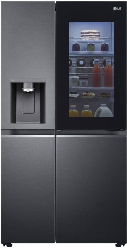 LG GSXV90MCDE Amerikaanse koelkast Zwart