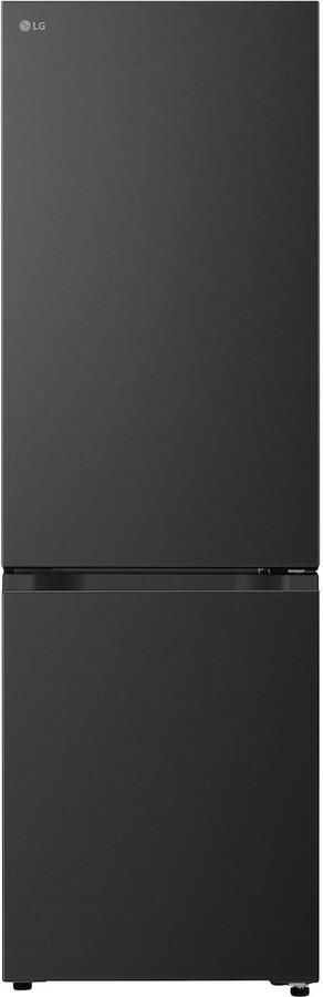 LG GBBS312AEV Koel-vriescombinatie 333L Zwart DoorCooling voor gelijkmatige koeling Zero Clearance voor een naadloze pasvorm ThinQ bediening Energieklasse A