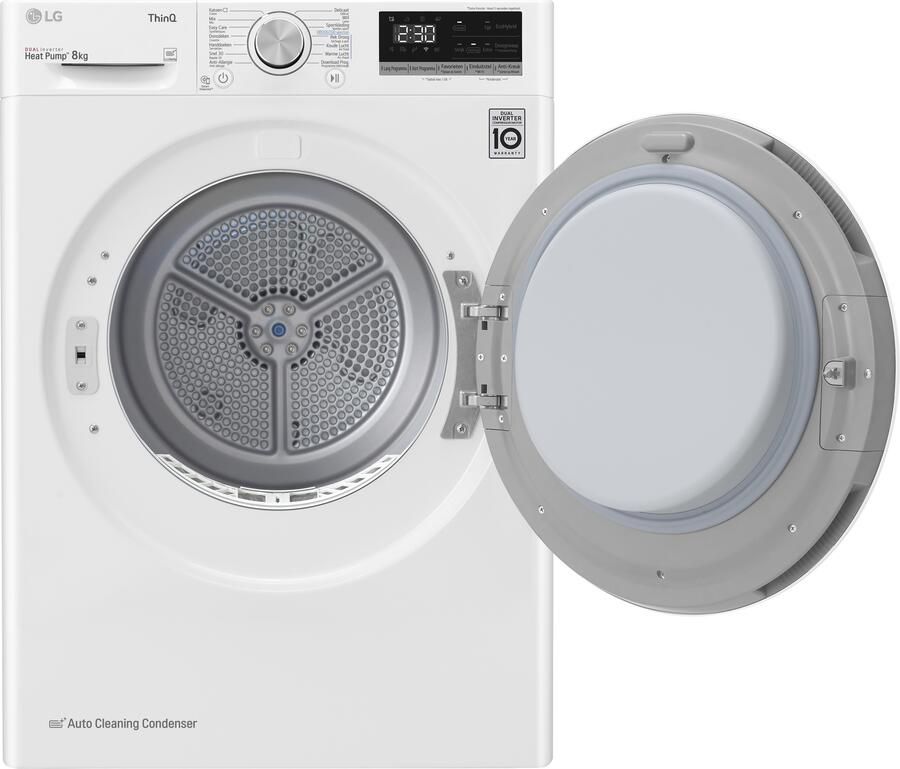 LG RH80V5AV0N warmtepomdroger 8 kg A++ - Foto 3