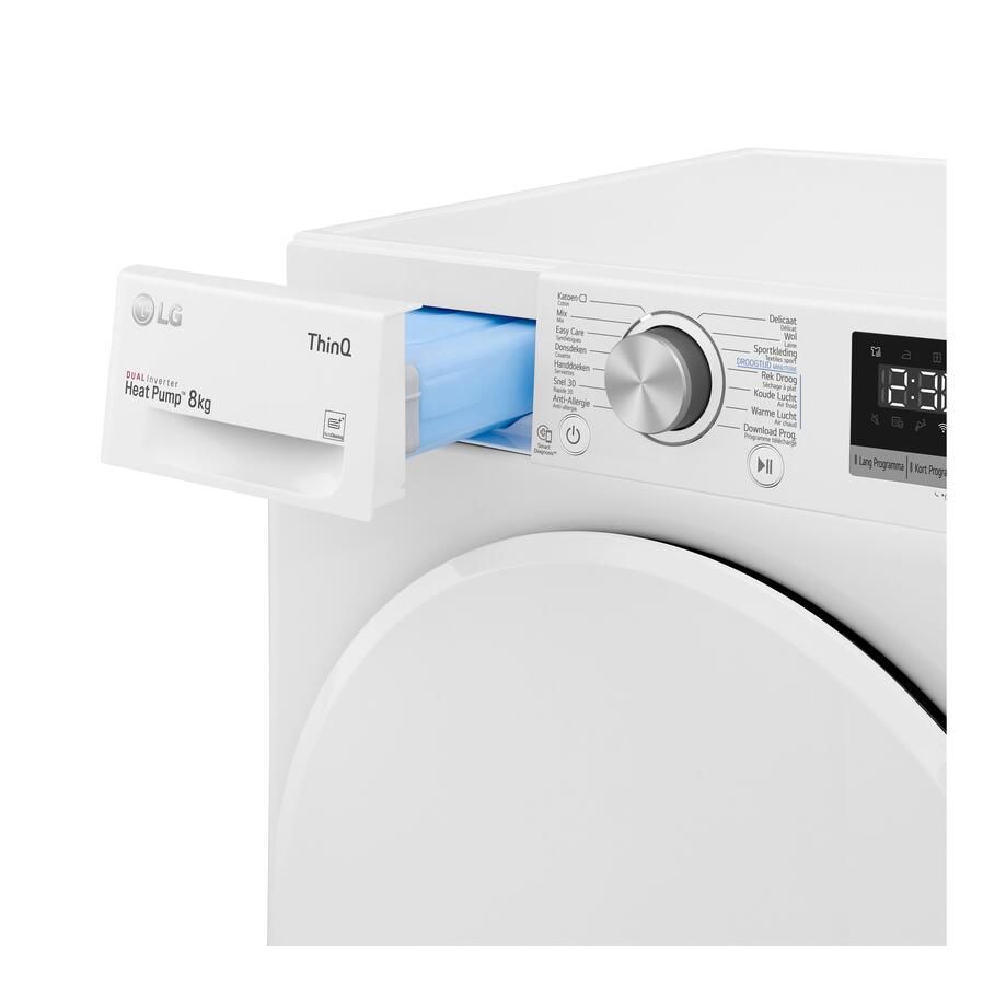 LG RH80V5AV0N warmtepomdroger 8 kg A++ - Foto 2