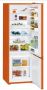 Liebherr CUno 2831-22 Koel-vriescombinatie Oranje - Thumbnail 2