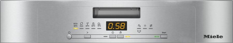 Miele G 5022 U CLST Inbouw Onderbouw Nishoogte 80 5 87 cm onderbouw vaatwasser - Foto 3
