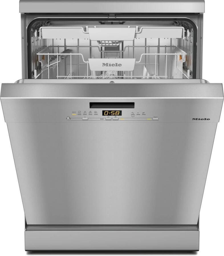 Miele G 5611 SC Front Active Vrijstaande vaatwasser Grijs