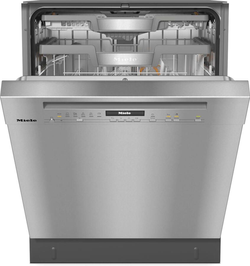 Miele G 7233 Scu clst Onderbouw vaatwasser Zilver