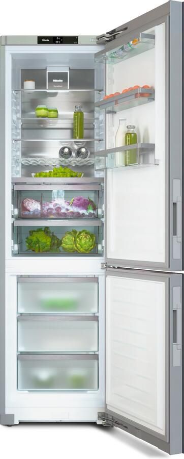 Miele KFN 4898 AD grgr Koel-vriescombinatie Grijs - Foto 3