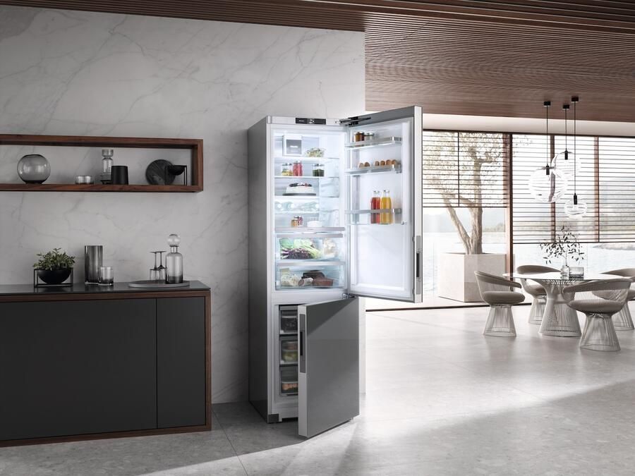 Miele KFN 4898 AD grgr Koel-vriescombinatie Grijs - Foto 2