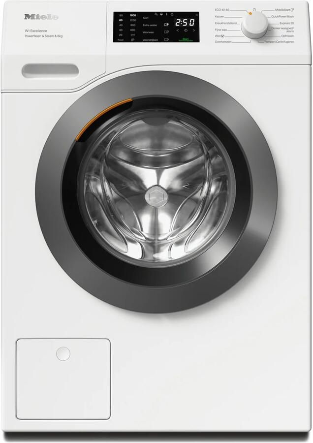 Miele WEC 395 WPS Excellence PowerWash & SteamCare Wasmachine Wit