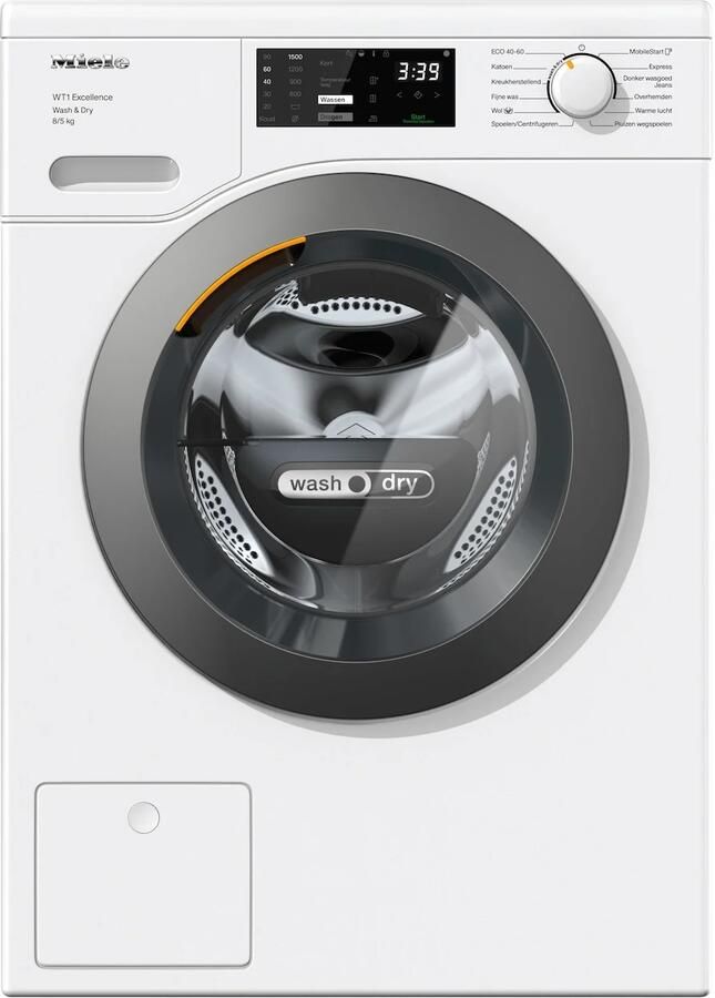 Miele WTD165 WPM 8 5kg Was-droogcombinatie - Foto 2