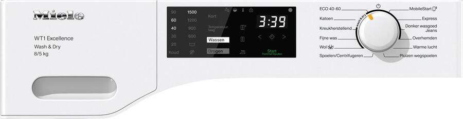 Miele WTD165 WPM 8 5kg Was-droogcombinatie - Foto 2