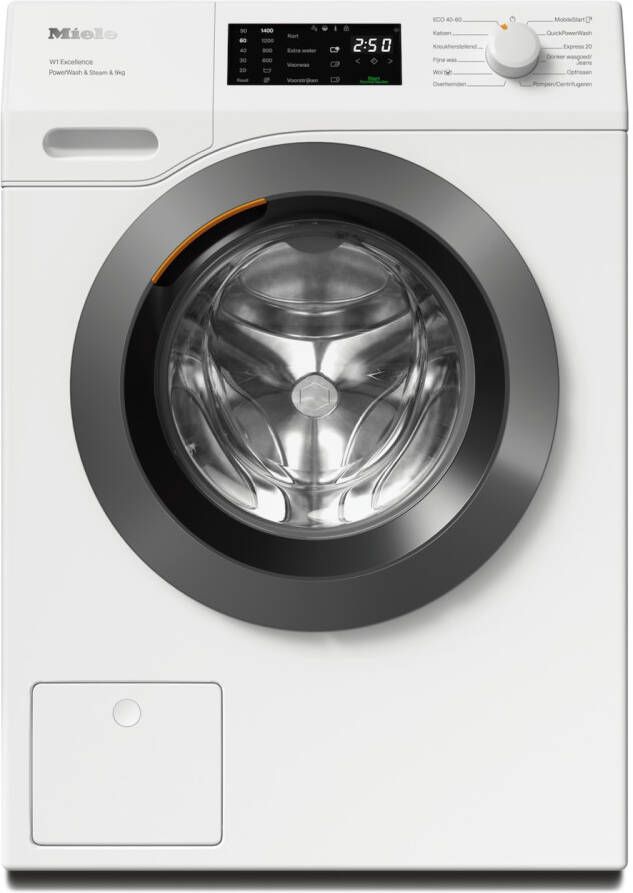 Miele WED 395 WPS Excellence PowerWash & SteamCare Wasmachine Wit