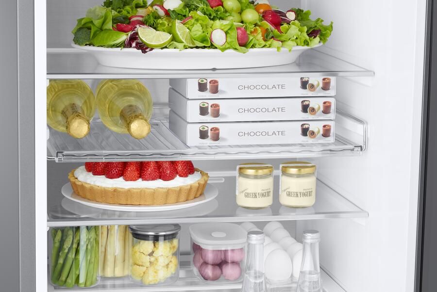 Samsung RB38C776ASR EF Koel-vriescombinatie Grijs