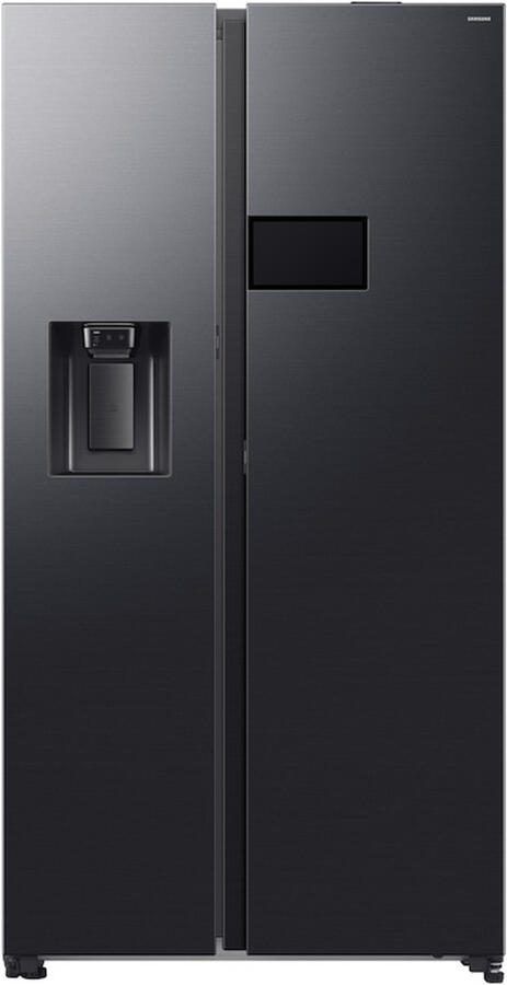 Samsung Series 9 RS90F64EDF Vrijstaand Amerikaanse deur Zwart 2 deur(en) Premium Black Steel 36 64