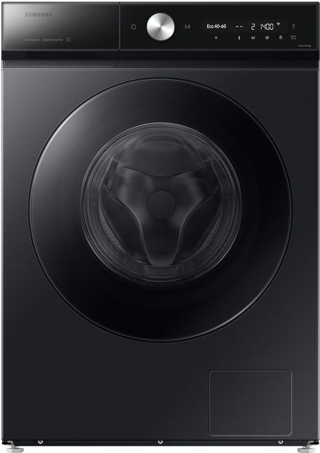 Samsung 8000 serie Wasmachine WW90DB8U95GBU3 A label 9Kg Zwart AI wash Super speed - Foto 2