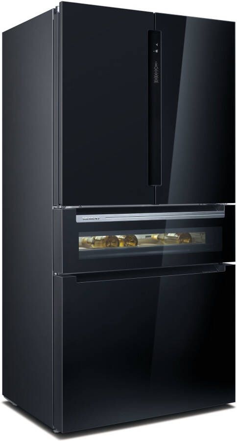 Siemens KF96RSBEA amerikaanse koelkast Vrijstaand 572 l E Zwart - Foto 4