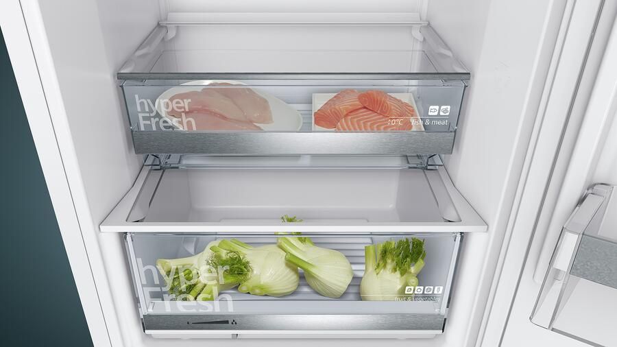 Siemens KG36EAWCA iQ500 Koel-vriescombinatie Wit Energielabel C