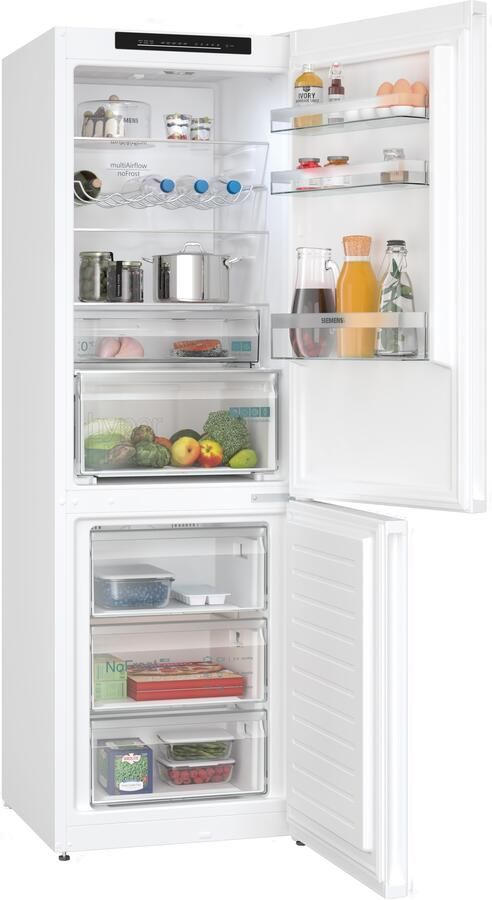 Siemens iQ300 KG36N2WCF koel-vriescombinatie Vrijstaand 321 l C Wit - Foto 2