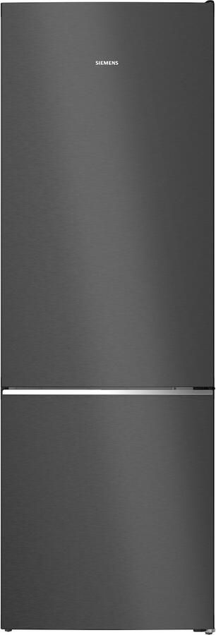 Siemens iQ500 KG49N4XAF koel-vriescombinatie Vrijstaand 129 l A Zwart