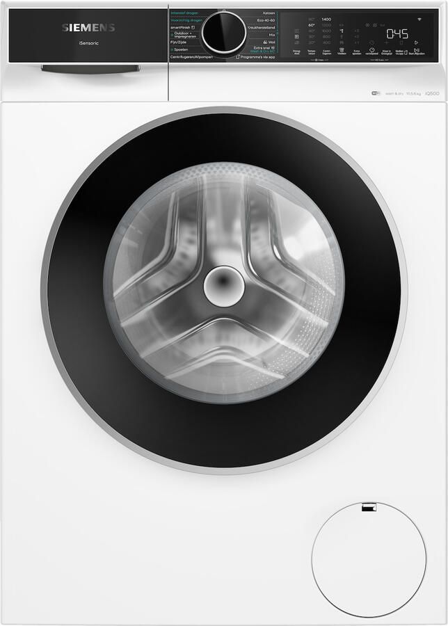 Siemens WN54G206NL iQ500 Was-droogcombinatie 10 5 6 kg 1400 Toeren Home Connect Wit