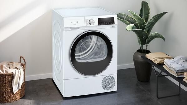 Siemens IQ500 WQ45G2D5NL Wasdroger Warmtepompdroger Zeer stil Blijvend energiezuinig met de zelfreinigende condensor speedPack: Bespaart tijd Energielabel C - Foto 3