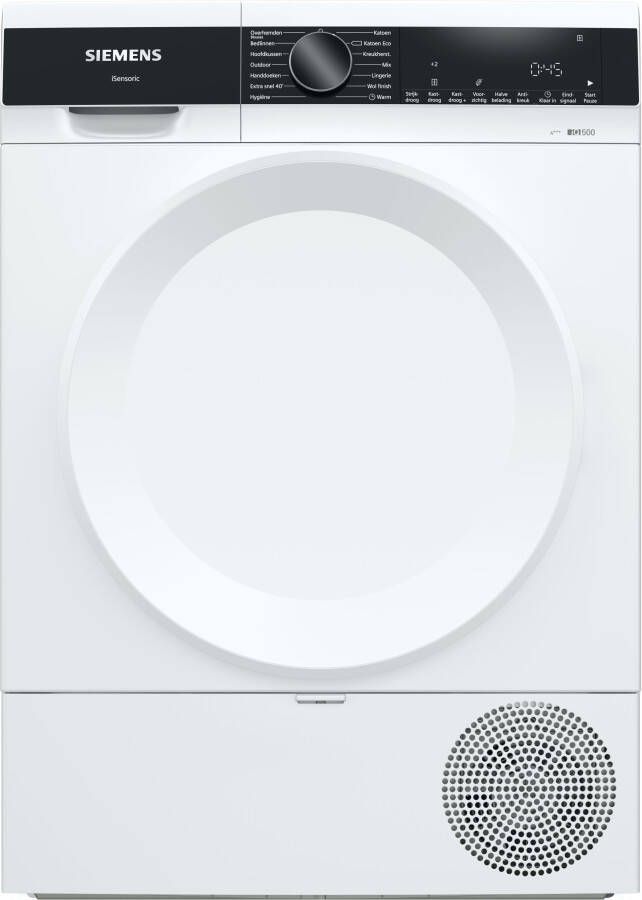 Siemens WQ33G2D0NL iQ500 Wasdroger Warmtepompdroger Energielabel A+++ - Foto 1