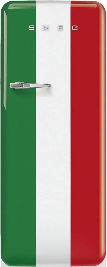 Smeg FAB28RDIT5 italiaanse vlag Koelkast met vriesvak Groen - Foto 3