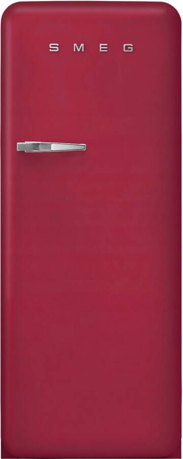 Smeg FAB28RDRB5 50's Combi-koelkast Ruby Red matte kleur NoFrost