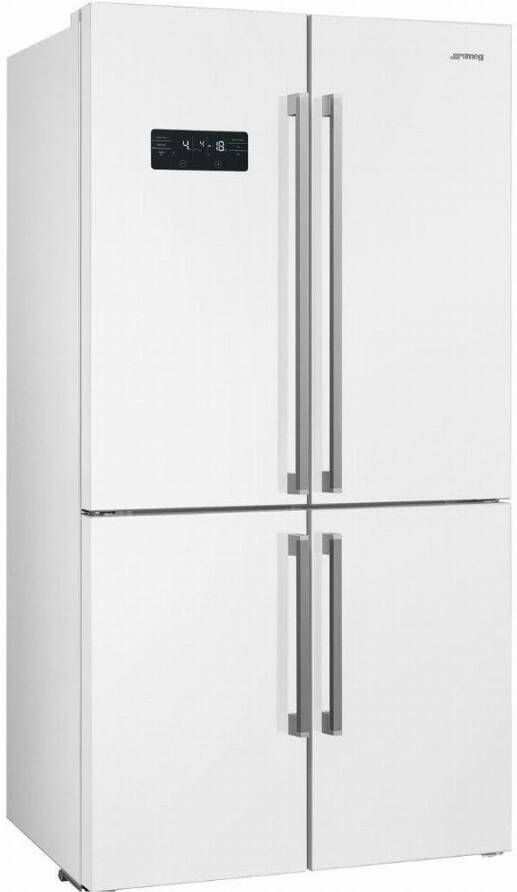 Smeg FQ60BDE Amerikaanse koelkast Wit