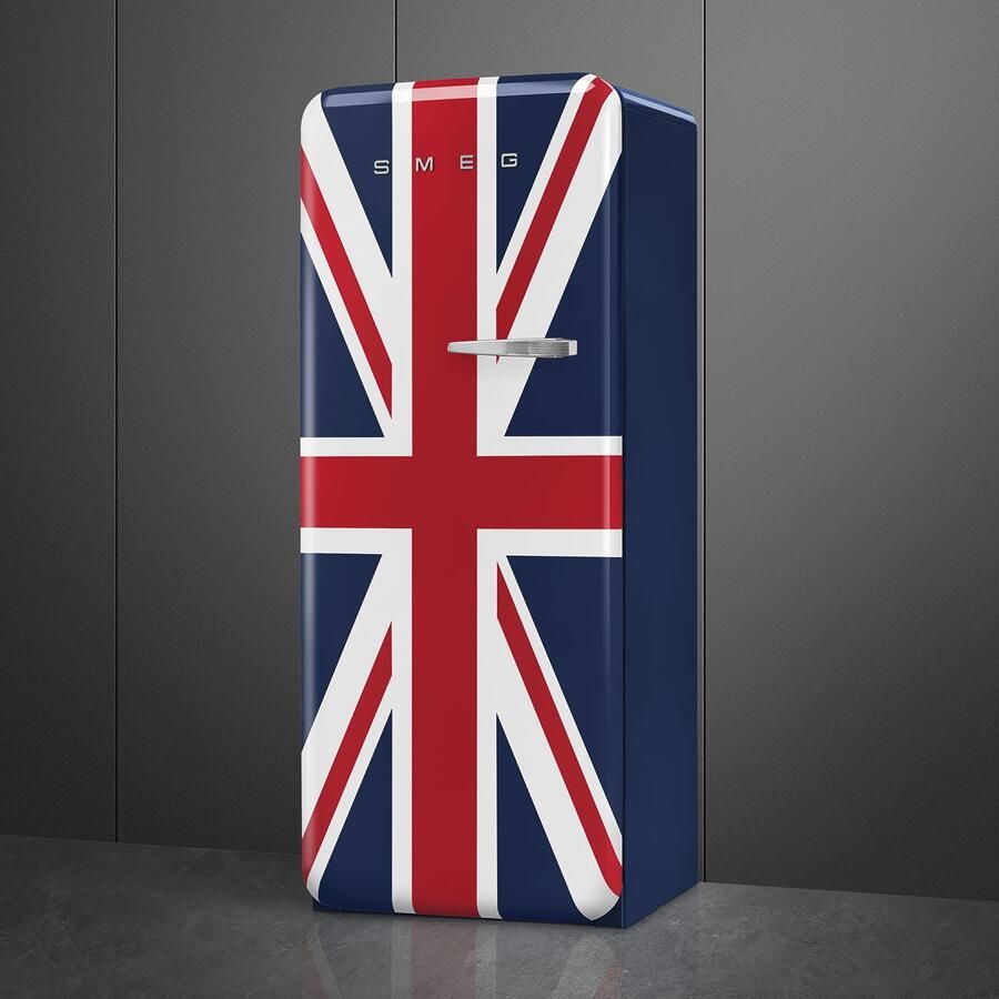 Smeg FAB28LDUJ5 Vrijstaande Koel-vriescombinatie 50&apos;s Style Union Jack - Foto 1