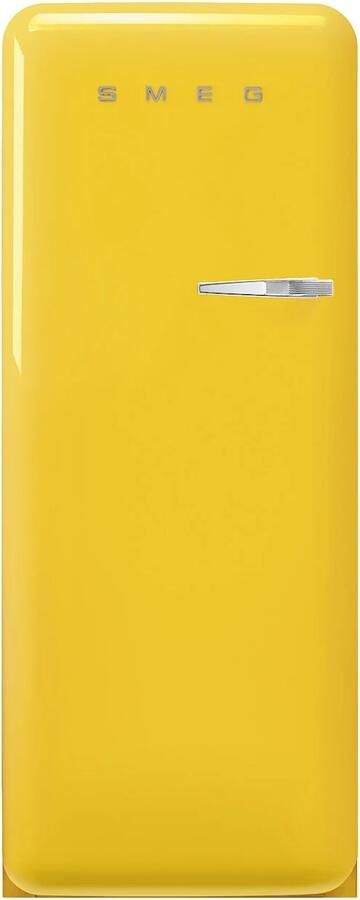 Smeg FAB28LYW6 Koelkast 50's Style Geel