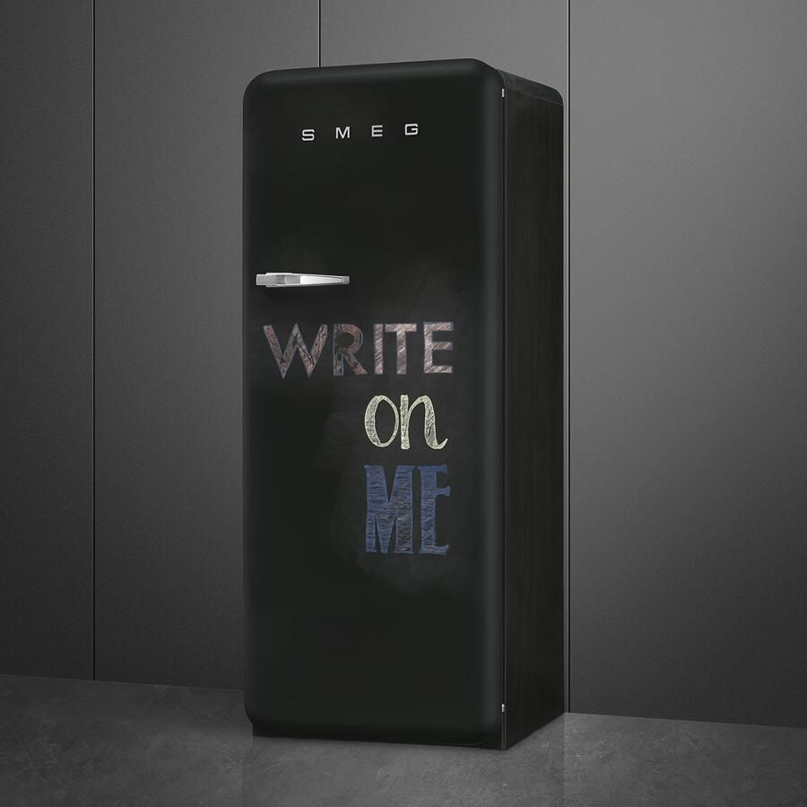 Smeg FAB28RDBB5 Vrijstaande Koel-vriescombinatie 50&apos;s Style Blackboard