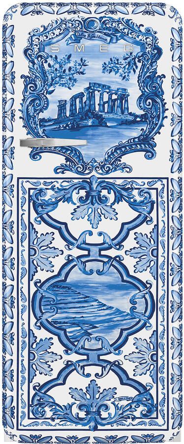 Smeg FAB28RDGME6 Koelkast BLU MEDITERRANEO