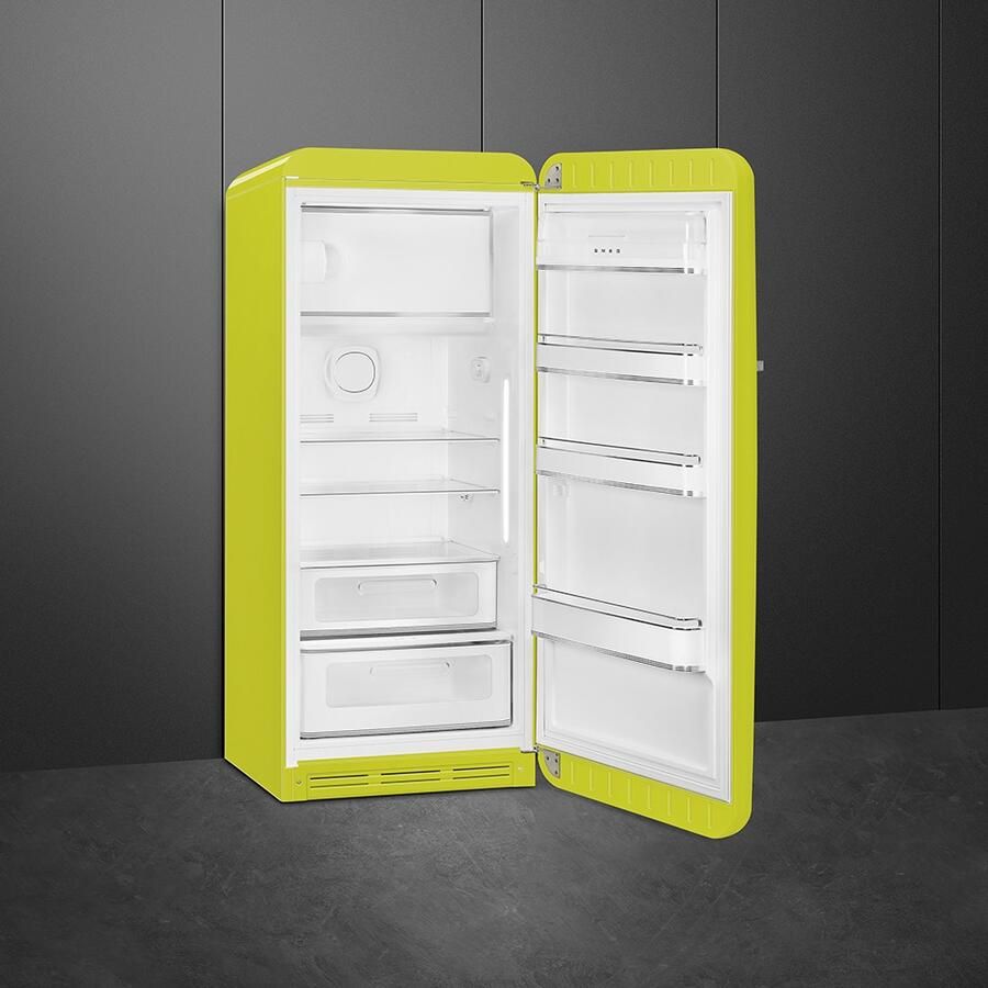 Smeg FAB28RLI5 Koelkast met vriesvak Groen