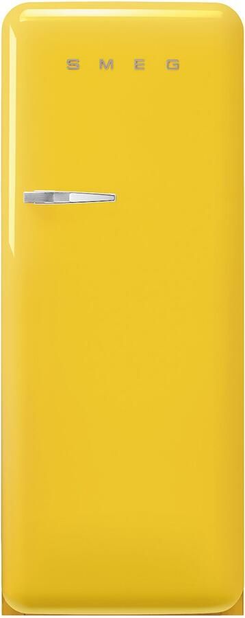 Smeg FAB28RYW6 Koelkast 50's Style Geel