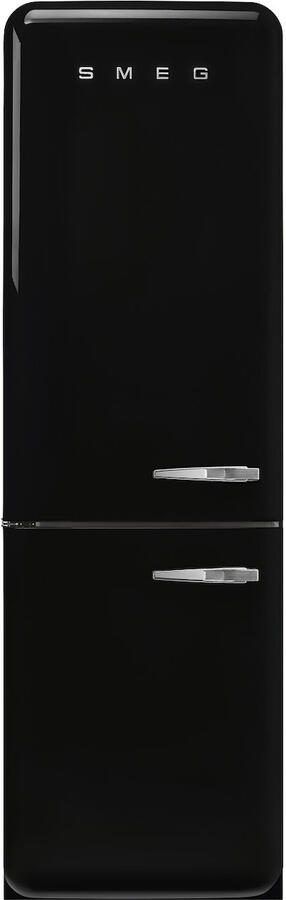 Smeg FAB32LBL6 Koel-vriescombinatie 50's Style Zwart