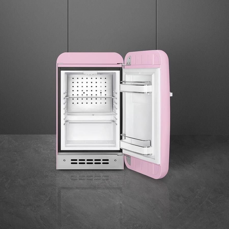 Smeg FAB5RPK5 Minikoelkast Roze