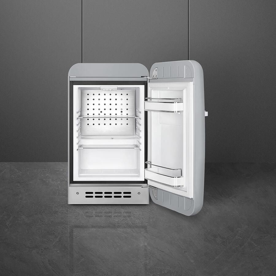 Smeg FAB5RSV5 Minikoelkast Zilver