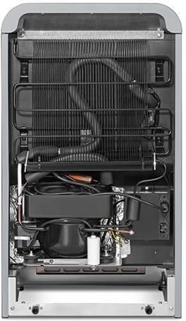 Smeg FAB5RSV5 Minikoelkast Zilver - Foto 2