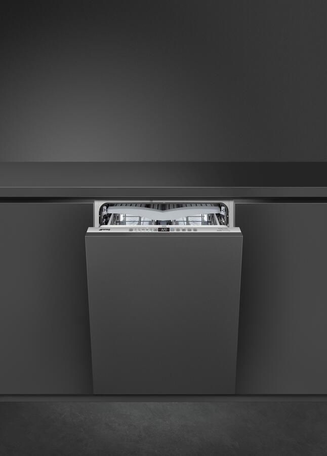 Smeg STL332CH Universeel Esthetisch Inbouw Vaatwasser 60 cm Zilver - Foto 3
