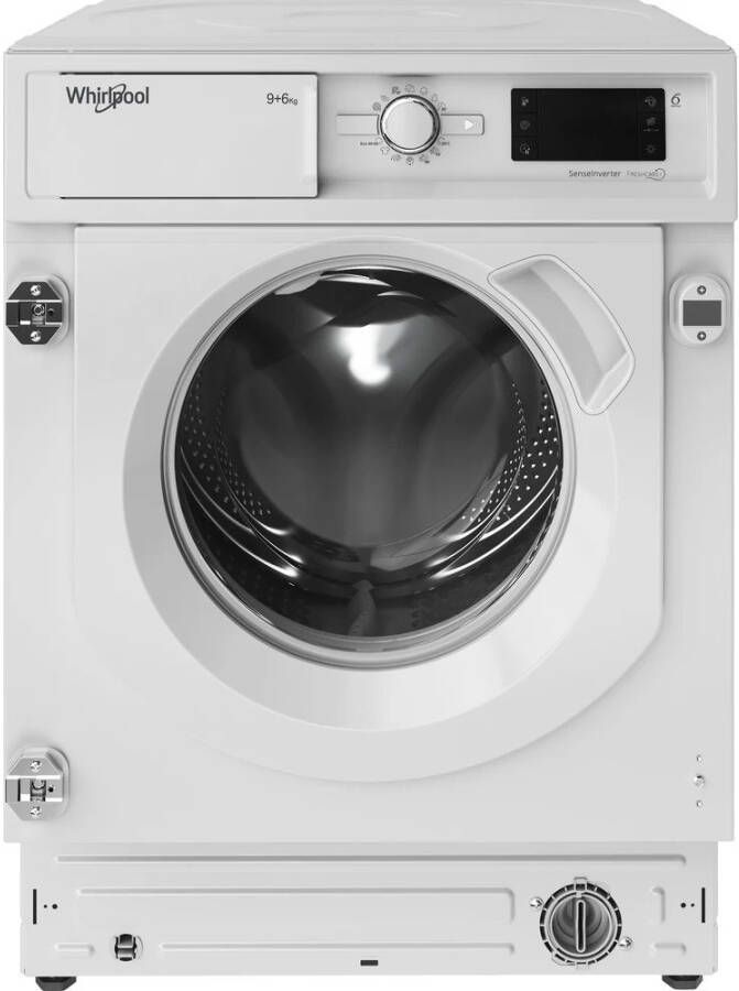 Whirlpool BI WDWG 961485 EU Was-droogcombinatie Inbouw Voorbelading Wassen en drogen 9 kg Wit - Foto 2