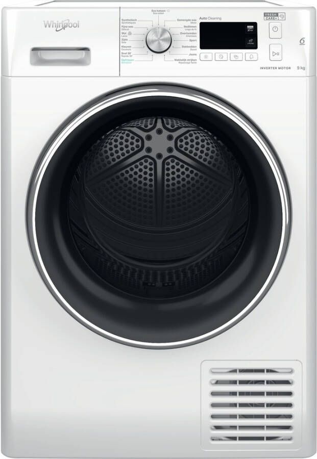 Whirlpool FFT M11 9X2BXY BE Vrijstaande wasdroger Voorbelading 9 kg A++ Wit
