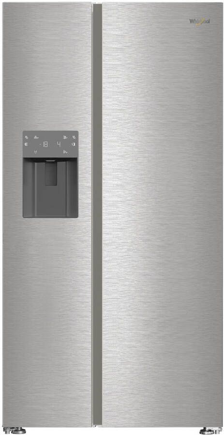 Whirlpool WHG2 6574W X5E Amerikaanse koelkast Grijs
