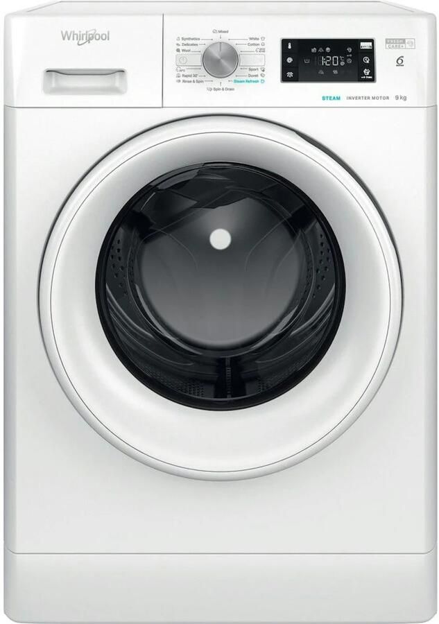 Whirlpool FFB 9489 WV EE wasmachine Voorbelading 9 kg 1400 RPM Wit