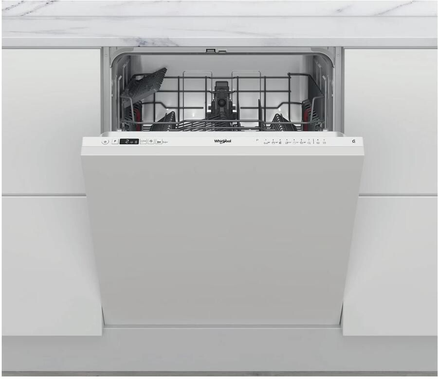 Whirlpool W2I HD526 A Inbouwvaatwasser Volledig ingebouwd 14 couverts E label RVS 46 dB
