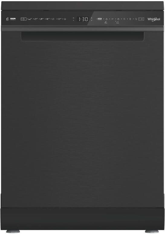 Whirlpool W8F HS61BS Vrijstaande vaatwasser Zwart