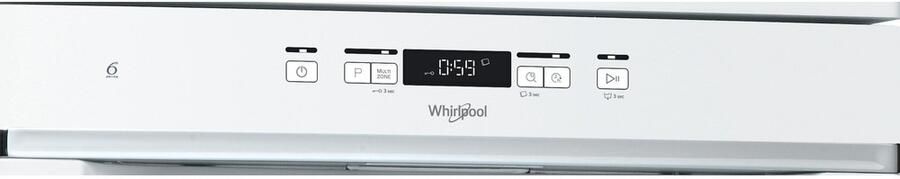 Whirlpool WFC 3C26N F Vrijstaande vaatwasser Wit - Foto 3