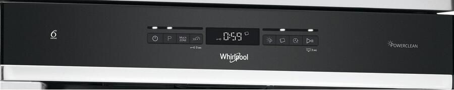 Whirlpool WFO 3T141 P X Vrijstaande vaatwasser Grijs - Foto 3