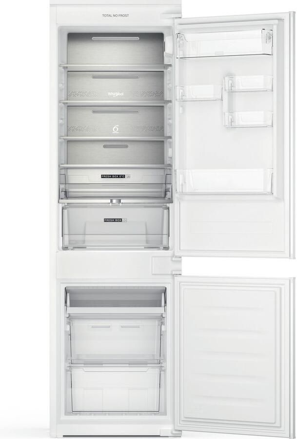 Whirlpool Koelvriescombi Inbouw WHC18T132 | Koel-vriescombinaties | Keuken&Koken Koelkasten | 8003437053948